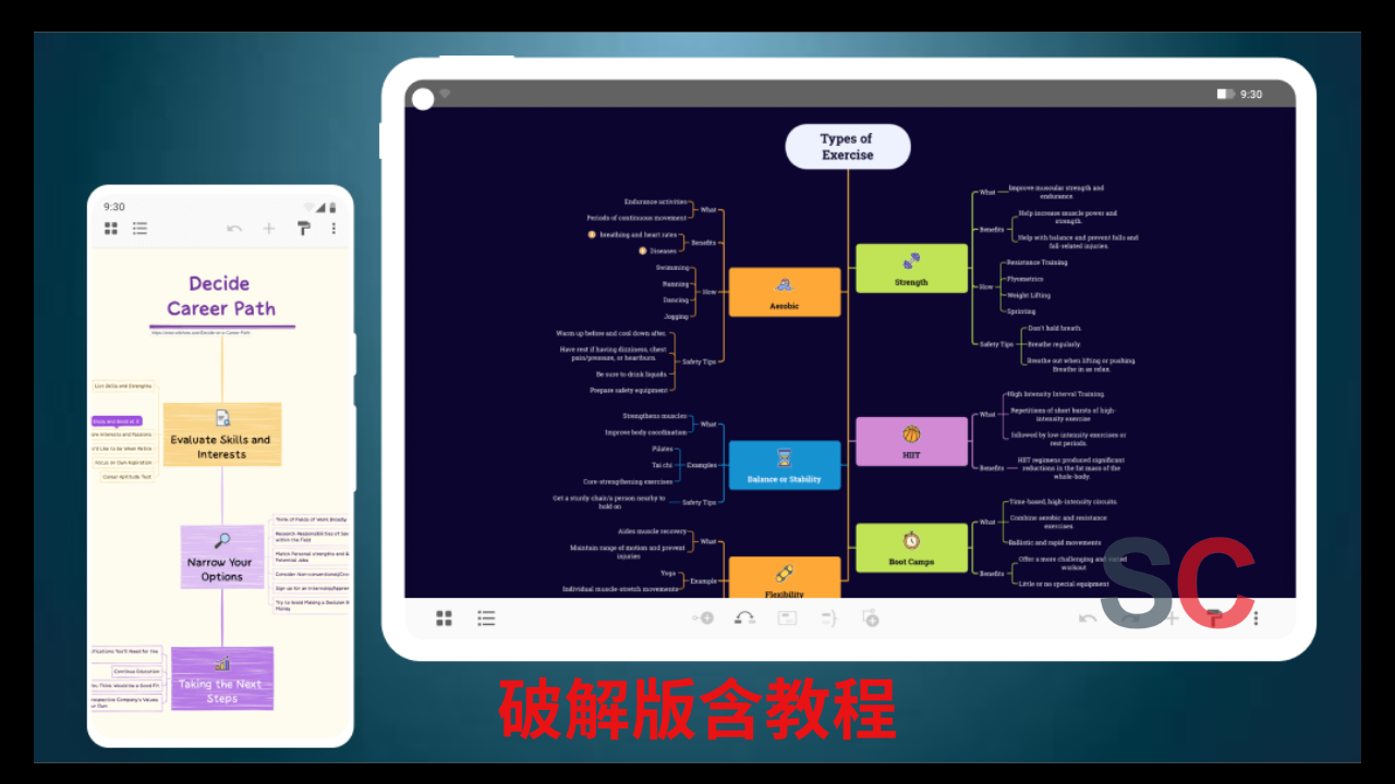 思維導圖工具XMind中文破解版下載【最新】