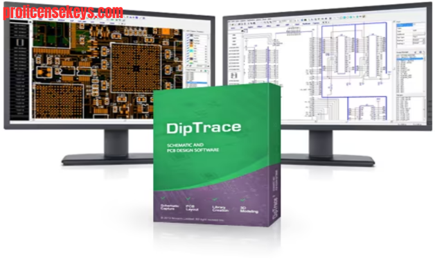 DipTrace 免费下载主界面