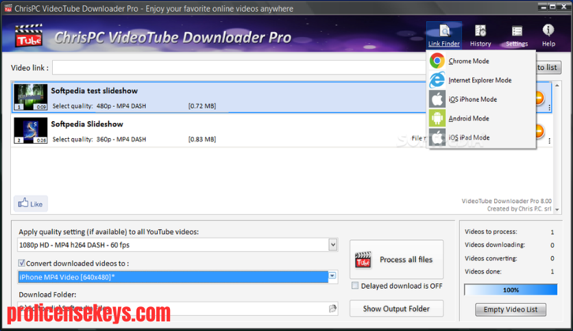 ChrisPC VideoTube Downloader Pro 免费下载介绍