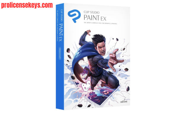 Clip Studio Paint EX 免费下载软件界面