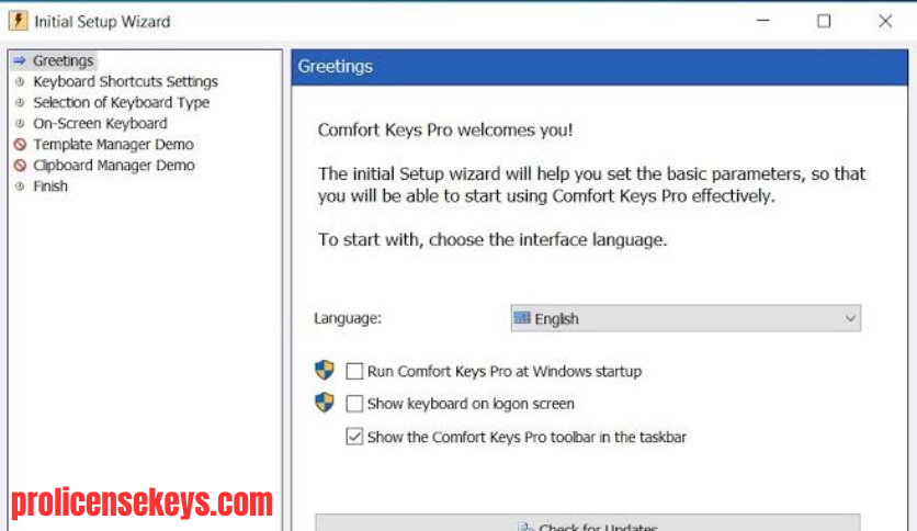 Comfort Keys Suite Windows 快捷键工具