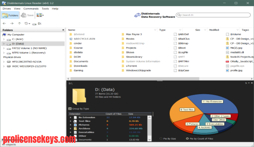 DiskInternals Linux Reader Linux 文件读取工具