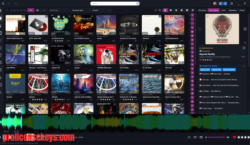 Helium Music Manager 软件主界面