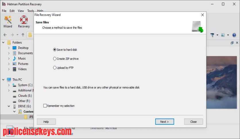 Hetman Data Recovery Pack 软件主界面