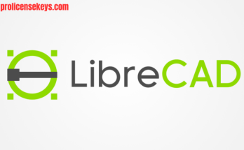 LibreCAD 二维 CAD 制图软件主界面展示