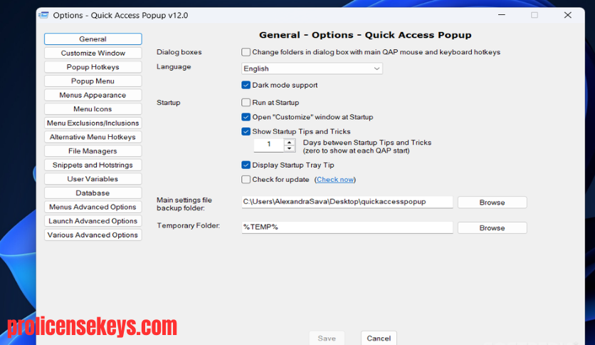 Quick Access Popup Windows 快速访问工具