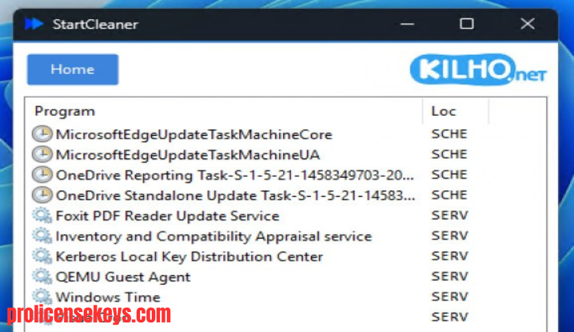 StartCleaner Windows 启动项管理工具