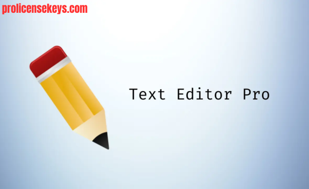 Text Editor Pro 软件主界面与文本编辑功能展示