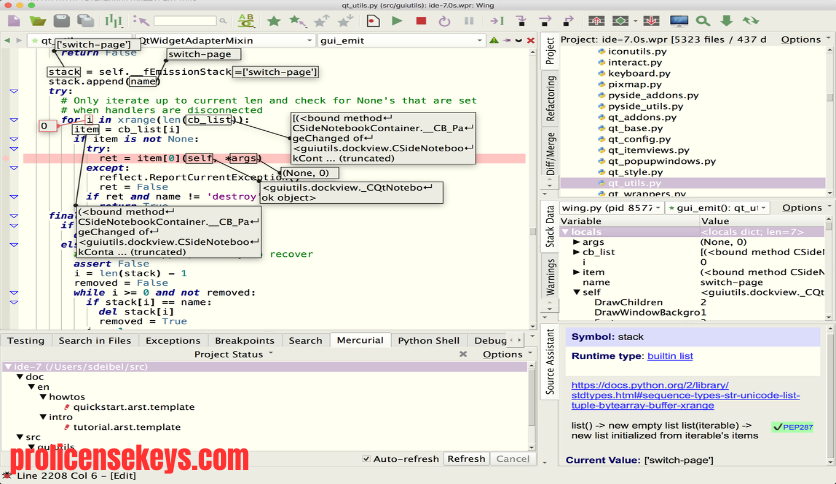 Wing Pro Python 代码编辑与开发工作环境