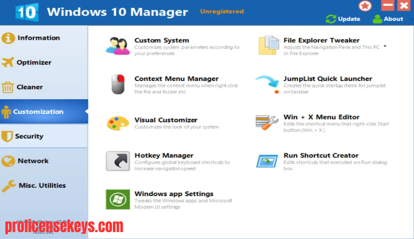 Yamicsoft Windows Manager Windows 管理工具