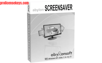 abylon SCREENSAVER 软件主界面与屏幕保护工具展示